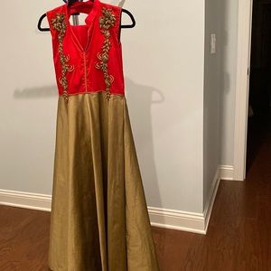Indian long gown for girls